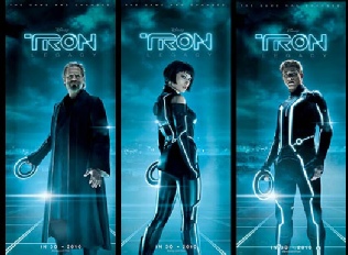 Tron Character poster
