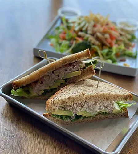 avocado tuna sandwich featured