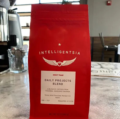 Intelligentsia daily projects coffee blend bag image