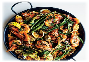 seafood paella