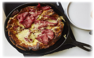 pastrami dutch baby